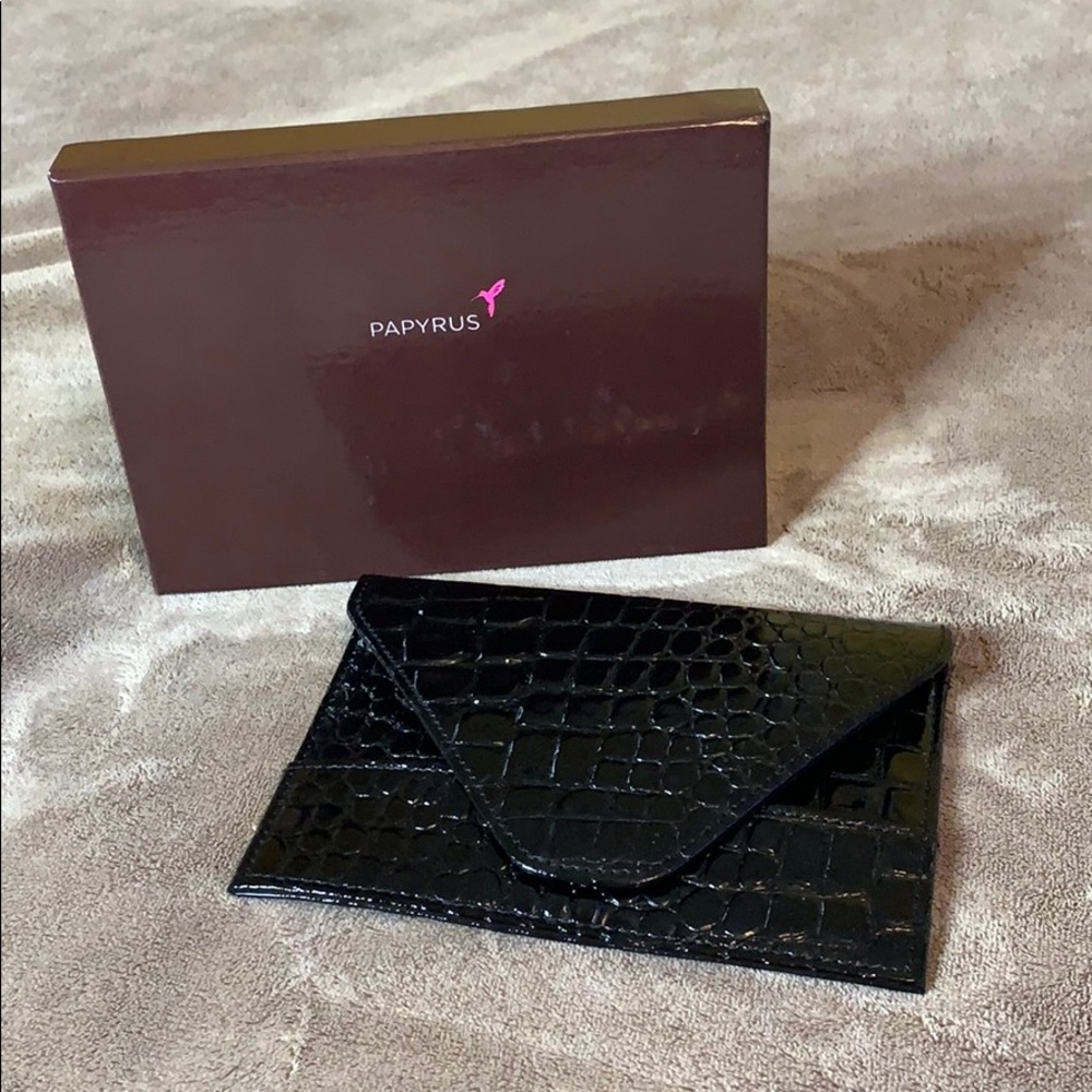 NEW Papyrus Black Wallet